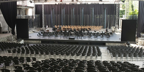 Križanke Ljubljana Prizorišče Križanke v Ljubljani